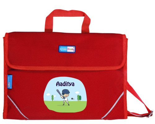 CREATIVE MIND ART BAG RED RUGBY 1