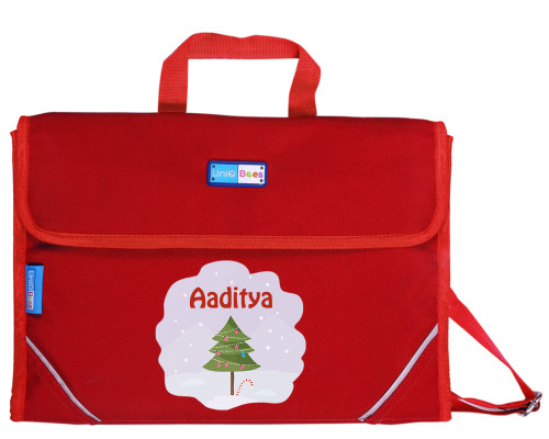 CREATIVE MIND ART BAG RED X MAS TREE 1