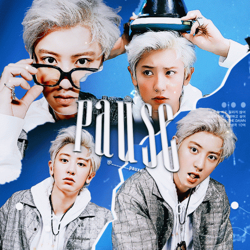 Chanyeol pause