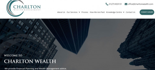 Charlton Wealth Management is a privately owned Independent Wealth Management Practice, offering unbiased Financial Planning Services to Private Clients, Businesses and Trusts.

https://charltonwealth.com/