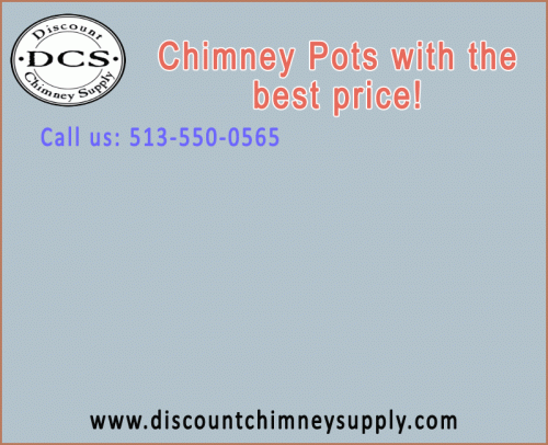 The latest design of chimney pots from Discount Chimney Supply Inc. is easy to install and comes with a lifetime warranty. It is designed to bring style, protection, and functionality to the chimney. For more details, call 513-550-0565. To know more details visit: http://www.discountchimneysupply.com/chimney_pots.html