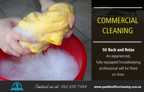 The Benefits of Hiring Commercial Cleaning Services In Melbourne AT http://www.sparkleofficecleaning.com.au/commercial-cleaning-services-melbourne/
Find us on Google Map : https://goo.gl/maps/H3KDSCkwson

If you want to impress visitors and customers, having a well-maintained office area is essential. Office space that is clean and tidy helps establish a positive image of the company. Imagine walking into an office that is filthy, disorganized and cluttered. The first impression is crucial to creating that image of quality and professionalism. That is why it is essential to employ a professional service to maintain the aesthetic qualities of your company. Competent companies that specialize in Commercial Cleaning Services In Melbourne to fill the needs of your company are easy to find.
Social :
http://sparkleofficecleaning.strikingly.com/
https://plus.google.com/b/116312067385876201513/116312067385876201513
https://www.youtube.com/channel/UCPCCFd58yoWY6uhHrOSe_nQ

Add : French St, Victoria, Australia Victoria 3074
Phone: 042.650.7484
Email: melbournesparkle@gmail.com