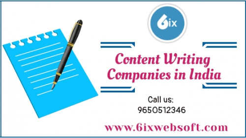 6ixwebsoft is one of the well-known Content Writing Companies in India that helps you create content that attracts, traffic, builds brand value and gets you ROI. Our content writers cherish their work and writing according to the website. Contact us today & get engaging and unique content from us for your website!

https://6ixwebsoft.com/in/web-content-development/