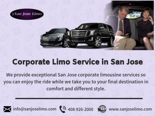 Corporate Limo Service in San Jose