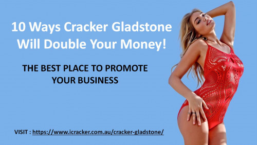 Gladstone is a well known city, but your business in Gladstone is not. The solution to all your problems is Cracker Gladstone. Cracker Gladstone will completely change your business for the good. Cracker Gladstone is the one stop solution to all your business solution. Just visit: https://www.icracker.com.au/cracker-gladstone/?utm_source=GOOGLE&utm_medium=SEO&utm_campaign=BHAVESH_SEO
Did you know that Gladstone was once in the running to become the capital of Australia? Though it did not become the capital, the city has become a booming metropolitan. New businesses at Gladstone tend to dwindle down, but not those businesses that use Cracker Gladstone. Whether it is a local or a global business, those that have used Cracker Gladstone have definitely seen an upswing in their business. Cracker Gladstone is known to be the source of making most of your business. Cracker Gladstone provides its users with state of the art support that spans throughout the day. Cracker Gladstone is a compact and the most enhanced way to promote upcoming and established business. Cracker Gladstone focuses at providing quick and worthwhile results to their users. Cracker Gladstone provides its users with a whole host of categories (and we mean every category out there). The prime focus to provide to the users is low cost, high productivity and round the clock support. These are the few merits of using Cracker Gladstone; you will see a whole host of them when you visit Cracker Gladstone yourself. Just as Gladstone is the centre between Melbourne, Sydney and Adelaide; Cracker Gladstone will pin your business to the centre of the world. Just hop on to https://www.icracker.com.au/cracker-gladstone/?utm_source=GOOGLE&utm_medium=SEO&utm_campaign=BHAVESH_SEO