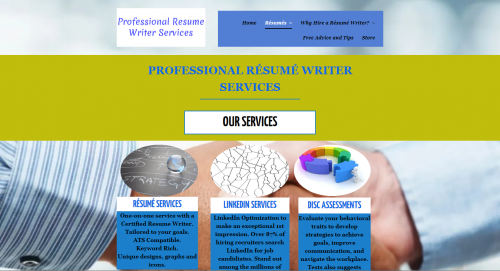 We offer Best Custom-made resume writing and Professional cv writing services. We continually strive for improvement in order to deliver results more effectively. All of our Writers are Certified Professional Résumé Writers.

We guarantee fast custom-made resume services by Certified Professional Résumé Writers. We boast your accomplishments, use the best formatting for your industry and ensure formatting is ATS compatible.

#Professionalresumewriterservices #Resumewritingservices #Custommaderesume #Professionalresumewriters. #Bestresumepackages #Discassessments #CVwritingservice #Professionalcvwritingservice #RésuméandLinkedInpackage #LinkedInanddiscassessmentpackage #Custommaderesumewriting

Read More:- https://www.professionalresumewriterservices.com/services