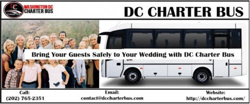 DC Charter Bus for Wedding