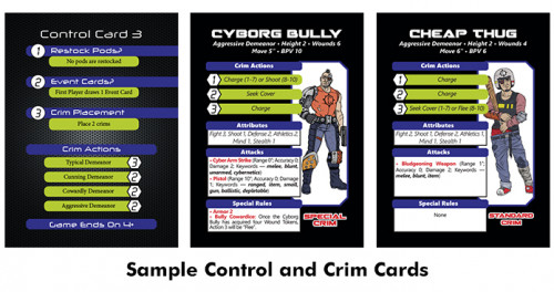 DTRPG Sample Control and Crim Cards