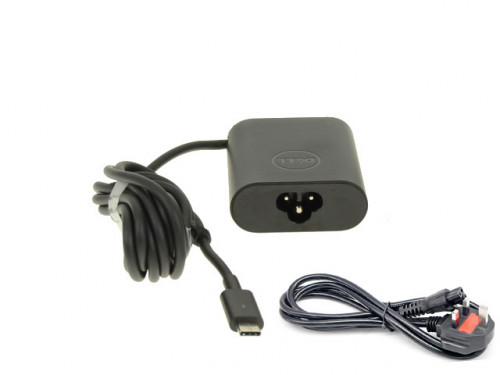 Dell XPS 13 2018 USB-C Charger/Adapter 45W
https://www.3cparts.co.uk/original-dell-xps-13-2018-usbc-chargeradapter-45w-p-15864.html