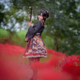 Demonstration-high-school-student-Sirat-winner-of-a-gold-medal-wears-her-first-Japanese-style-Lolita-11