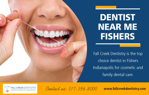 "Dentist near me Fishers provides high-quality dental care at https://www.fallcreekdentistry.com/contact-us

Find us:

https://goo.gl/maps/rbti88JzNpo

Cleaning your teeth should be done once a year. This visit can be used to access your oral health and to determine if other problems are starting. Some choose to have their teeth cleaned every six months instead, and most dentists recommend that to ensure a complete oral health checkup especially if you have dental implants or dental crowns. You can consult the Dentist near me Fishers if you think that it is too complicated to be handled by a regular dentist.


Our Services:

dentist Fishers
cosmetic dentist Fishers
Veneers Fishers
Invisalign Fishers
Teeth whitening Fishers
Dentist near me Fishers
family dentist Fishers

Address:
10106 Brooks School Rd #500, 
Fishers, Indiana, 46037, United States

Hours of Operation: 

Mon - 8am -5.00pm 
Tues - 7am -3.00pm 
Wed  - 9am -6.00pm
Thurs  - 8am- 4.00pm 
Fri  - 8am-12.00pm 
Sat & Sun- Closed

Call us : 317 596 8000 
E-Mail  : angelagreenaway@yahoo.com

Connect with us :

https://www.facebook.com/Fall-Creek-Dentistry-2245278765789321
https://www.flickr.com/photos/dentistfishers/
https://www.yelp.com/biz/fall-creek-dentistry-fishers
https://twitter.com/InvisalignF
https://www.pinterest.com/dentalindiaa/
https://www.youtube.com/channel/UCpM9bcaltkbyubXgPRB93Aw

Also Visit us:

https://dentistfishers.blogspot.com/
https://familydentistfishers.wordpress.com/
https://sites.google.com/view/veneersfishers/home
https://familydentistfishers.tumblr.com/
"
