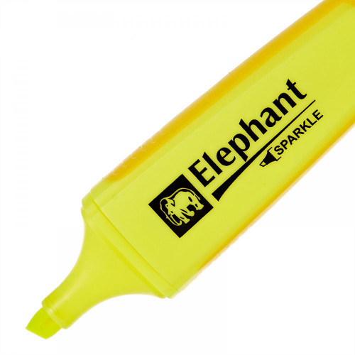 Elephant Yellow Highlighter Box of 12 2