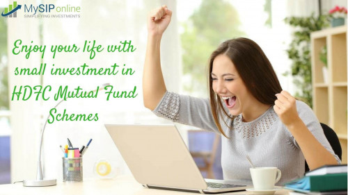 Grab the best opportunities by investing your money in best HDFC Mutual Fund schemes at MySIPonline. This platform helps you to provide all details regarding Mutual Fund investment and risk appetite. If you want to know more about it, visit: https://www.mysiponline.com/mutual-funds/hdfc