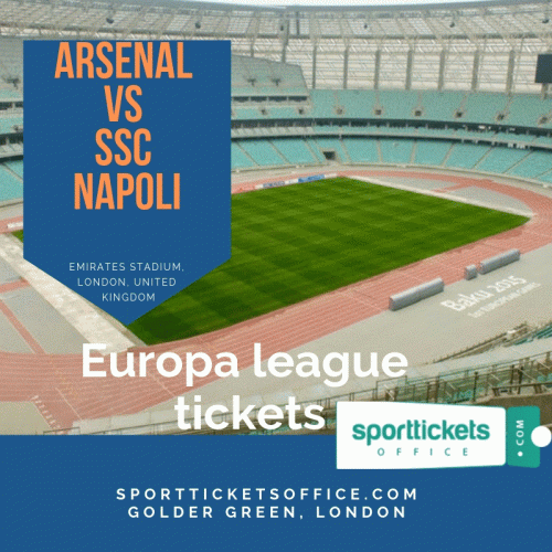Europa league round of 16 first leg in on its way. Catch your favourite club in action easily with Europa league tickets from sportticketsoffice.com. From VIP gold to away section tickets, you can get them all for the best price. Give us a call at 020 3151 9408 (UK) or 0044 20 3151 9408 (International) today and get them delivered to your doorsteps 3-5 days before the match. Order today! To know more visit https://sportticketsoffice.com/europa-league