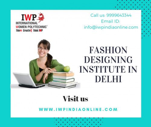 International Women Polytechnic is a leading women education hub in Delhi. Its fashion design course was recently established and has become one of the most popular Fashion Designing Institute in Delhi. Contact IWP today to start your fashion design career on the perfect note! 

https://www.iwpindiaonline.com/fashion-designing-institute.php