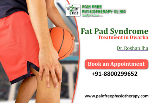 The knee fat pad, or infra-patellar fat pad, is a soft tissue structure on either sides of patella just below and under the patella and between the knee bones.
https://bit.ly/2MCLRqp