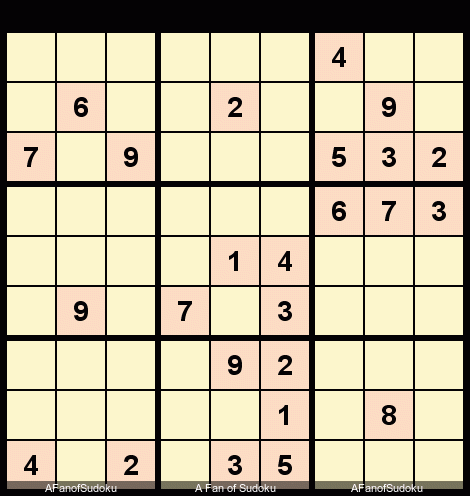 - Slice and Dice
- Locked Candidates Pointing
- Pair
- Triple Subset
- Los Angeles Times Sudoku Expert February 9, 2021

- Thanks for watching
- Share if you like

- A more important issue is reminding us to:
- Observe the 6 foot(2 meter) rule
- Wash our hands
- Cough into our elbows
- Avoid touching our faces
- Wear a mask 
- Lets keep everyone safe :-)

- Cheers