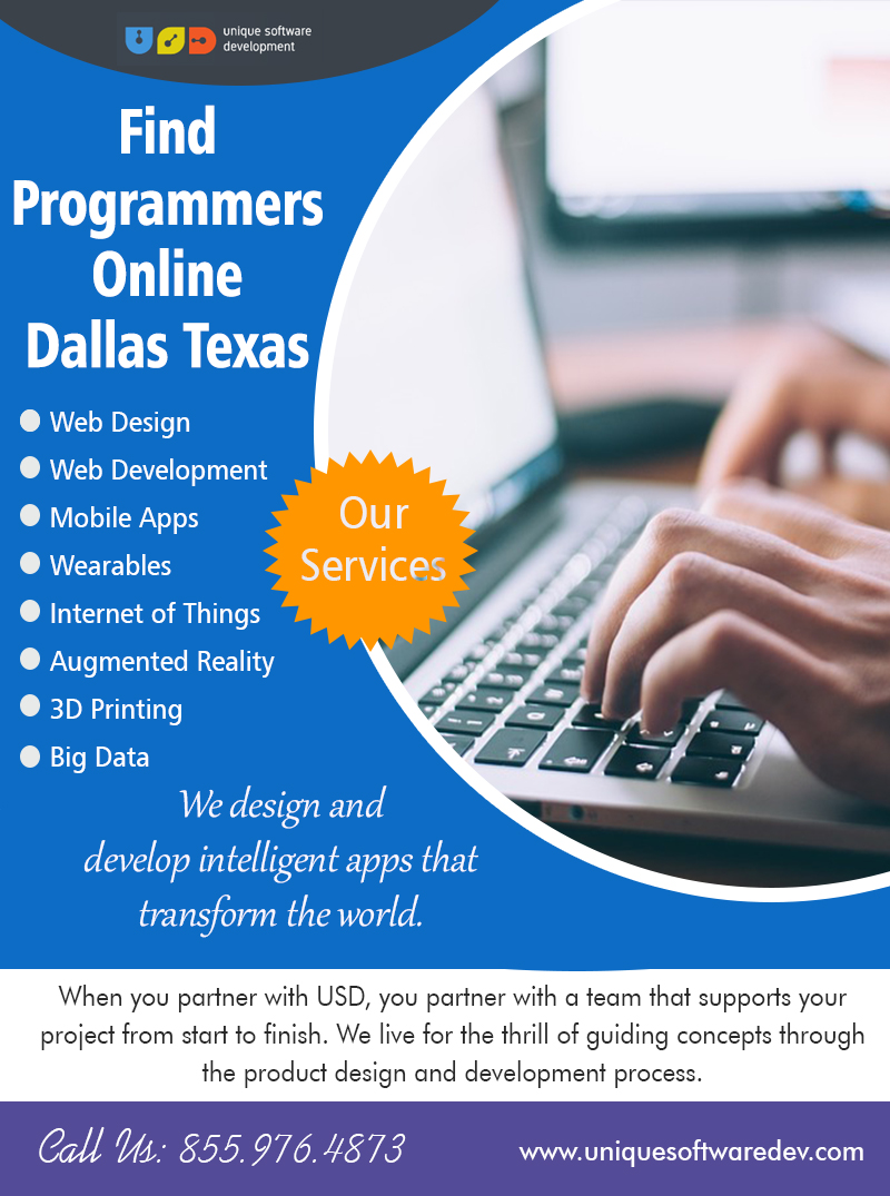 Find program. Texas Programmer.