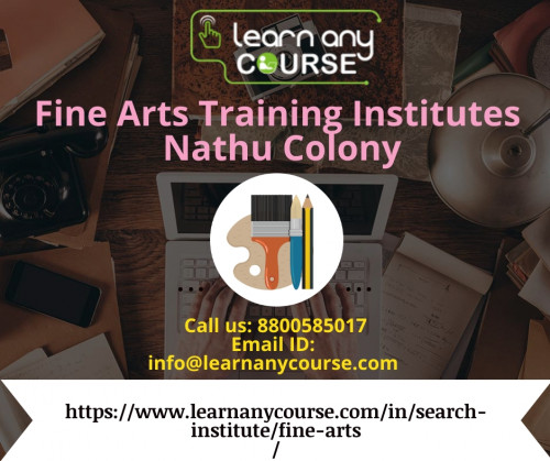 Searching for a Fine Arts Training Institutes Nathu Colony? Then, you have arrived exactly where you need to be. Learn Any Course is one of the best online education portals in India where you can get the top institutes or tutors nearby you in the shortest time. Visit us now to get more details about us. 

https://www.learnanycourse.com/in/search-institute/fine-arts/