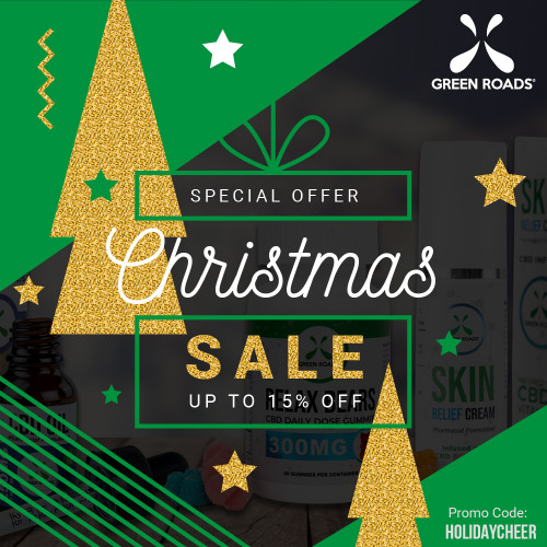 Looking to buy CBD gifts this Christmas and can't quite find the right one? Take a look at Green roads collection and get up to 15% off on all CBD Products. Give the gift of CBD Product to your friends, family and loved one with Promo code “HOLIDAYCHEER” for the discount. This Offer valid only Christmas! Hurry Up!
More Details For Offer: https://bit.ly/2PVruF1