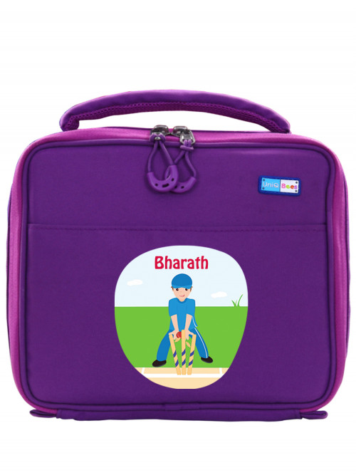 HUNGRY BIRDS LUNCHBAG PURPLE CRICKET 3 1