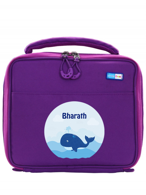 HUNGRY BIRDS LUNCHBAG PURPLE FREE WILLY 1