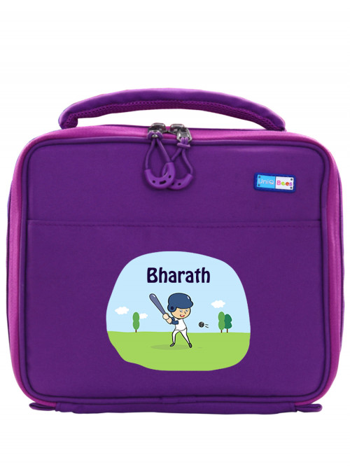 HUNGRY BIRDS LUNCHBAG PURPLE RUGBY 1