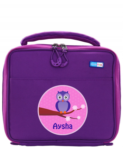 HUNGRY BIRDS LUNCHBAG PURPLE WINKY 1