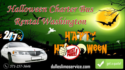 Halloween Charter Bus Rental Washington