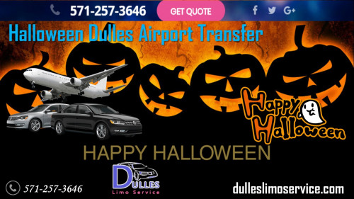 Halloween Dulles Airport Transfer