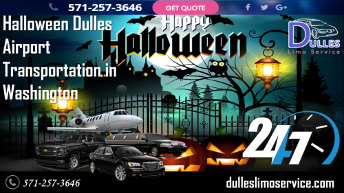 Halloween Dulles Airport Transportation in Washington