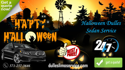 Halloween Dulles Sedan Service