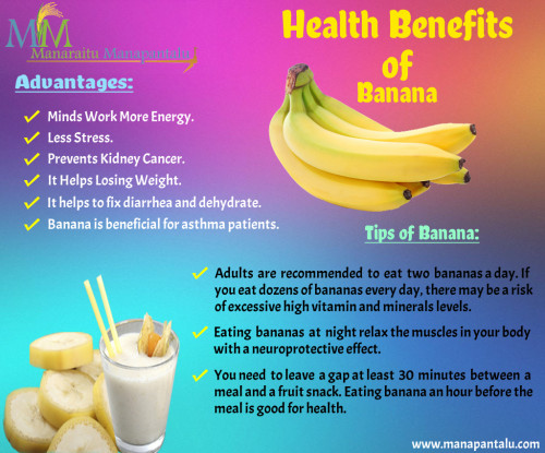 Health Benefits OF Banana