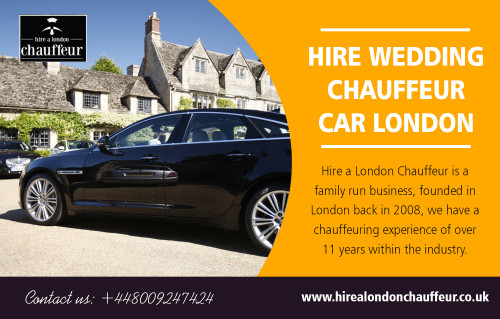 Tips for Choosing and Hire Wedding Chauffeur Car in London at https://www.hirealondonchauffeur.co.uk/wedding-car-hire/

Find us on : https://goo.gl/maps/PCyQ3qyUdyv

A chauffeur is essential, but equally so or sometimes more in terms of offering luxury to the client, is the vehicle he is driving. Many visitors get entirely lost in admiring the car that they forget that Hire Wedding Chauffeur Car in London is inspiring it! A vehicle with unimaginably luxurious seats that can be power adjusted to suit your body shape, climate control, ability to shut off outside sounds to the maximum and soft carpets are some of the welcome features

Social :
https://www.diigo.com/profile/hirechauffeur
https://padlet.com/hirechauffeurlondon/
https://archive.org/details/@chauffeurhirelondon
https://itsmyurls.com/chauffeurhire

TSDA Trans Ltd  London

Address: 31 Ellington Court, 
High Street, London, N14 6LB
Call Us On +447469846963, +442083514940
Email : info@hirealondonchauffeur.co.uk