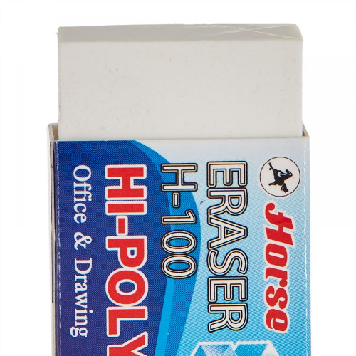 Horse H 100BX Pencil Eraser 1