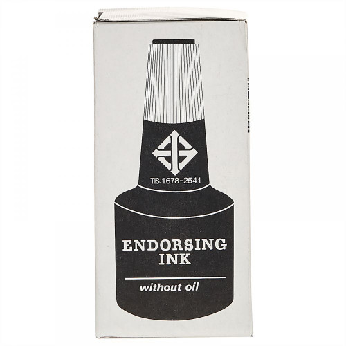 Horse INK BK Stamp Pad Refill Ink Without Oil Black 2