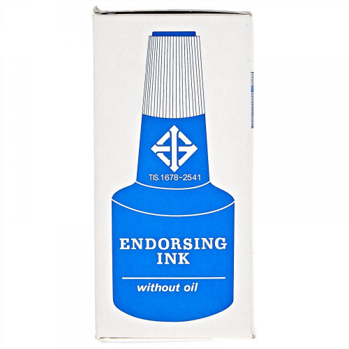 Horse INK BL Stamp Pad Refill Ink Without Oil Blue 2