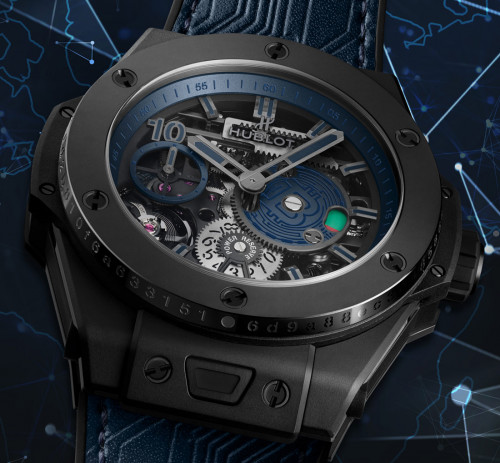 Remember all your friends and coworkers who tried to get you to buy into bitcoin about a year ago, and when you heard the term “blockchain” at least once an hour? Well, Hublot does, and they’ve released the Hublot Big Bang Meca-10 P2P watch.