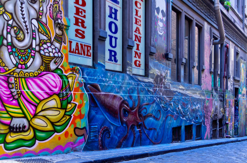 Hosier Lane, Melbourne VIC, Australia