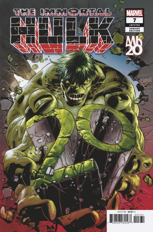 Immortal Hulk Vol 1 7 MK20 Variant