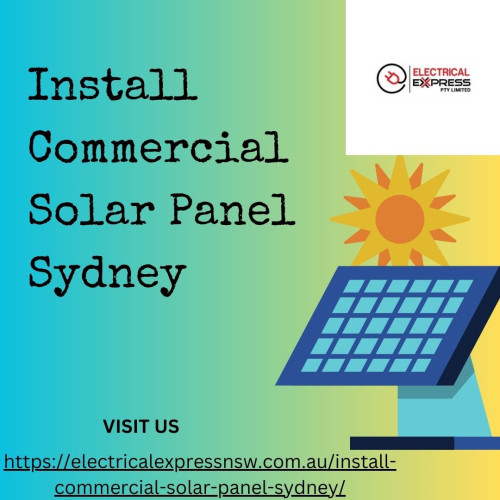 Electrical Express is a reliable and experienced provider of commercial solar panel installation services in Sydney. Their team of licensed electricians and solar panel installers can design and install custom solar power solutions for commercial properties, helping businesses save money on their energy bills while reducing their environmental footprint. With a focus on quality workmanship and excellent customer service, Electrical Express can ensure that your commercial solar panel system is installed efficiently and to the highest standards.