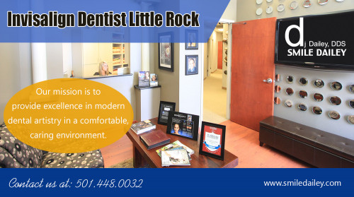 Providing high-quality, comprehensive family dental care dentist near me in Little Rock at http://smiledailey.com/contact-us/

Services:
porcelain veneers, dental implants, facial aesthetics, general dentistry, sedation dentistry, cosmetic dentistry,  invisalign		

Finding a good dentist is as tricky as finding yourself a good general physician. Health is the most precious wealth we have, and dental well-being is an integral part of it. As the dentist near me in Little Rock is going to take care of your oral health, you can't just choose anybody hastily. You must make sure the dentist you choose is experienced, expert and licensed.

For more information about our services click below links:
https://ello.co/dentistslittlerock
https://www.mobypicture.com/user/dentistslittlerock
https://dashburst.com/dentistslittlerk
https://manufacturers.network/user/dentistslittlerock/
https://socialsocial.social/user/cosmeticdentistlittlerock/
http://www.communitywalk.com/map/list/2370078
https://il.locanto.com/ID_3467613461/DJ-Dailey-DDS-Smile-Dailey.html
https://www.n49.com/member/dentistslittlerock/profile/
http://www.bizvotes.com/ar/little-rock/dentists/dj-dailey-dds-smile-dailey-273141.html

Conatct Us: DJ Dailey DDS Smile Dailey
17200 Chenal Pkwy #400, Little Rock, AR 72223, USA
Phone Number: 501 448 0032
Fax: 501 448 0068
Email:	smiledailey@yahoo.com	

Hours of Operation:	
Mon: 8am-4.30pm 
Tues: 7am -3.30pm
Wed: 7am - 3..30pm
Thurs: 8am-4.30pm
Fri: 8am -12.00pm
sat-sun: closed