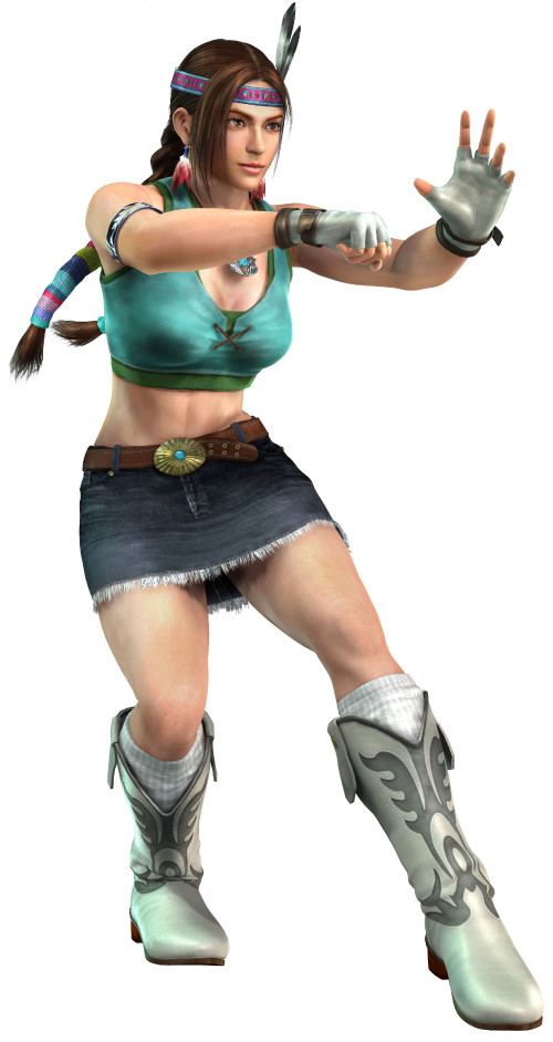 Julia Chang Tekken 5 DR Official Game Art