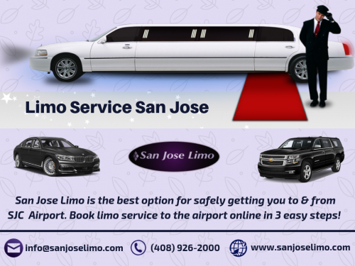 San Jose Limo is the best option for safely getting you to & from SJC  Airport. Book your limo now at https://www.sanjoselimo.com/