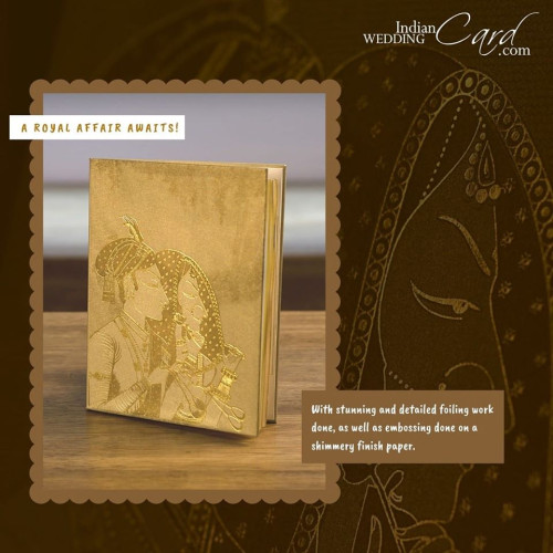 When the wedding invitation cards are designed with the Bride- Groom theme card, they truly showcase the impeccable taste of the host whose aesthetic sense is admired immensely by the guests through these trendy and beautiful invites. At Indian Wedding Card put our creativity and ingenuity to design these invites, we leave no stone unturned to make them extra special for you. Visit our online store and select the ones that fascinate you the most. Order @ https://www.indianweddingcard.com/Bride-Groom-Wedding-Invitations.html