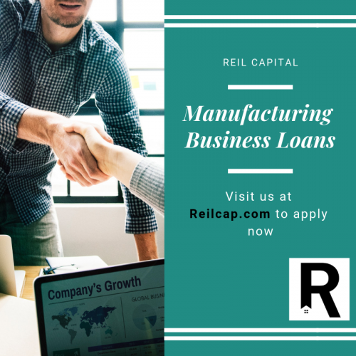 REIL Capital offers specialized manufacturing business funding & financing. Find out more info on the best manufacturing business loans available by calling us now!