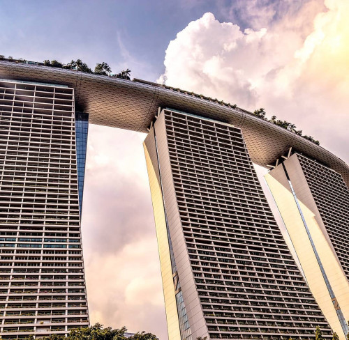 We supplied a number of geotechnical instruments/sensors for the Marina Bay Sands Hotel Tower. The project was instrumented with wireless web-based data monitoring with over 300 tilt sensors and 400l strain gages, 400 temperature sensors and a number of displacement sensors & load cells.