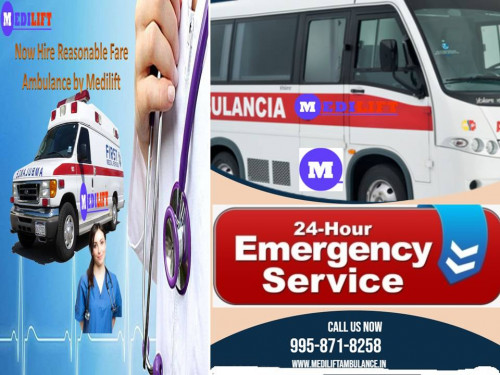 The Medilift Ambulance Service in Patna and Ranchi provides life-support road ambulance at the possible low fare with needed medical tools for shifting the patient from Patna and Ranchi without paying the extra charges.
https://bit.ly/3p5mose