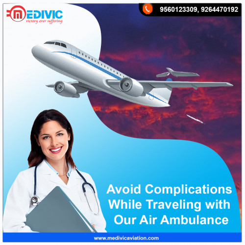Medivic Aviation Air Ambulance Service in Guwahati provides the best medical transport facilities at very low fares along with a well-experienced medical crew for the patient.  
More@ https://bit.ly/2FN97z4