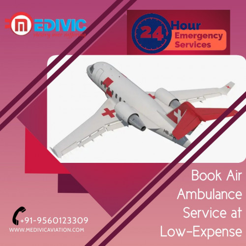 Medivic Aviation Air Ambulance Service in Ranchi provides risk-free patient transportation with a fully trained and skilled medical team. So get our services and relocate your loved one to another city in India.  
More@ https://bit.ly/2Hbdq9e